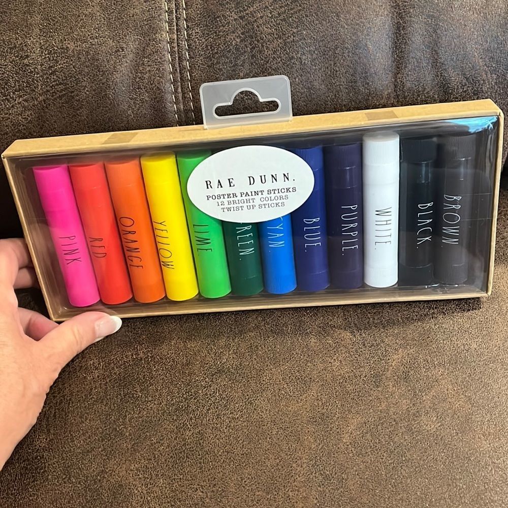 NIB Rae Dunn poster paint sticks